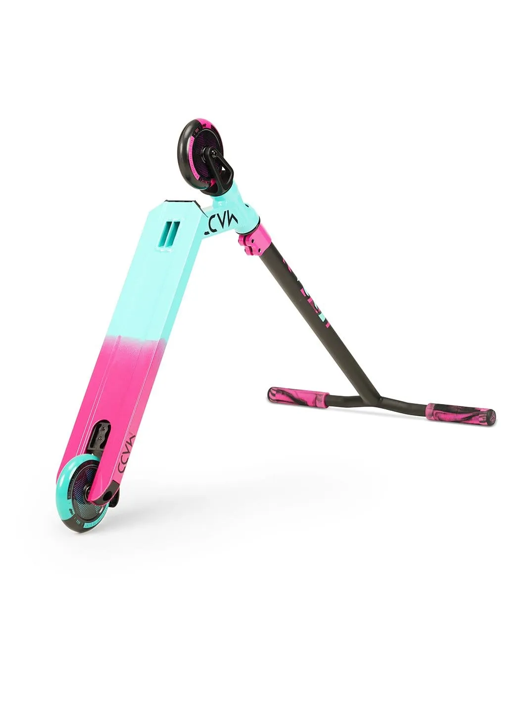 Madd Gear Kick Pro sparkcykel teal pink lätt