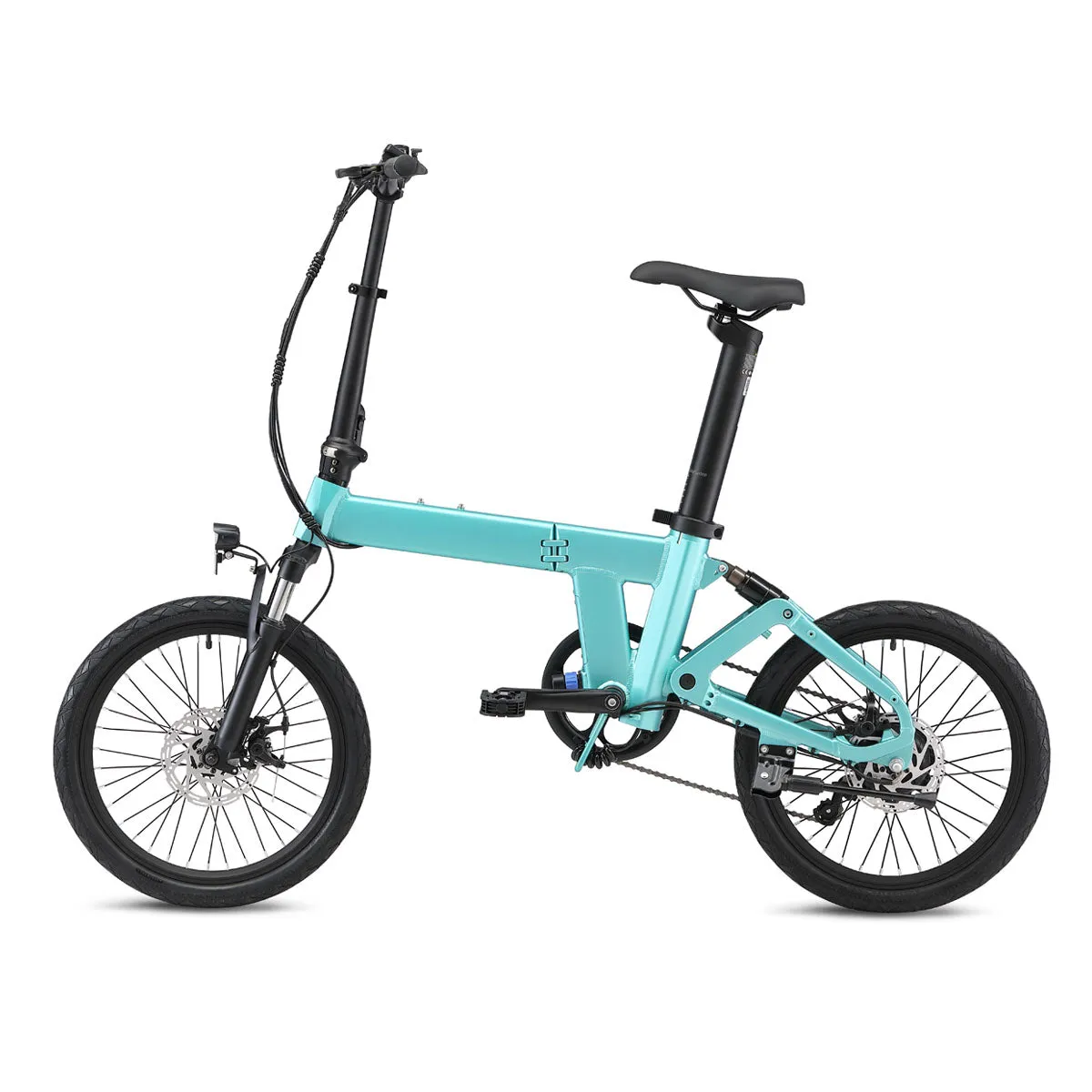 AOVO H19 elcykel 20 tum 36V 60 km grå
