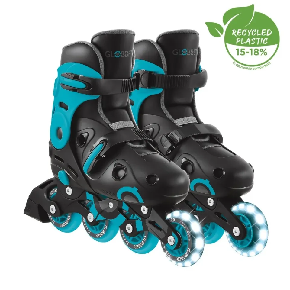 Globber Go Skates Lights rullskridskor barn med ljushjul