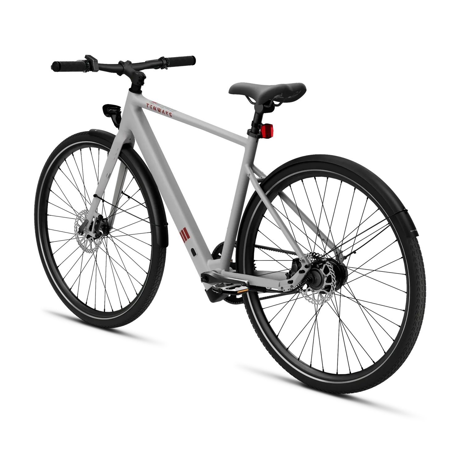 Tenways CGO600 Classic Edition elcykel XL ljusgrå 70 km