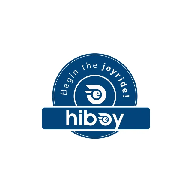 Hiboy logotyp metalldekal 1-pack vattentät