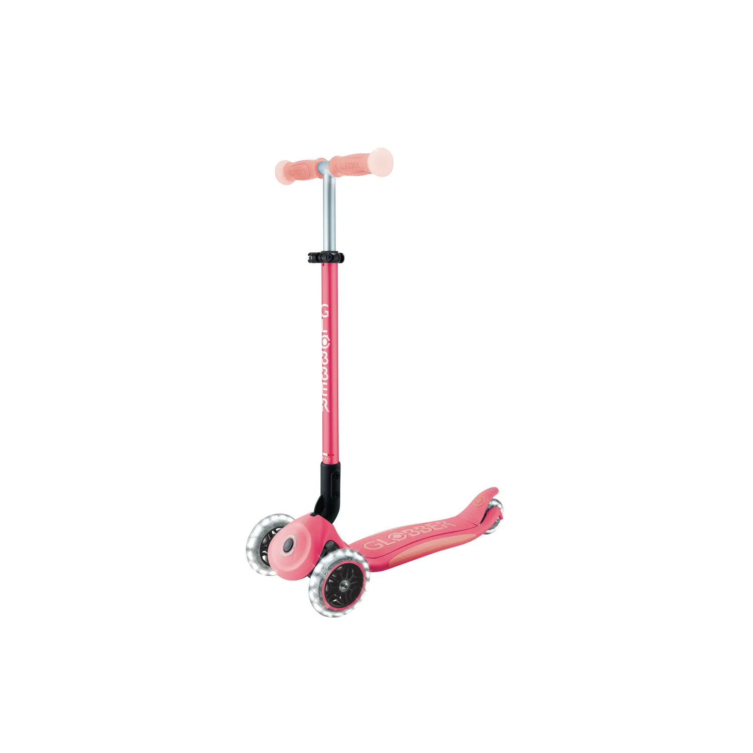 Globber Elite Lights Glow sparkcykel självlysande 3-hjul