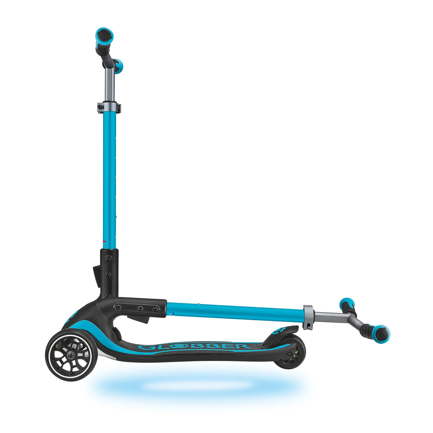Globber Ultimum Lights trehjulig sparkcykel LED-däck
