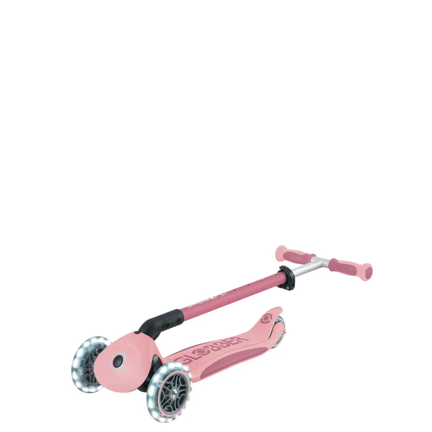 Globber Go-Up Deluxe Lights 360 sparkcykel sits