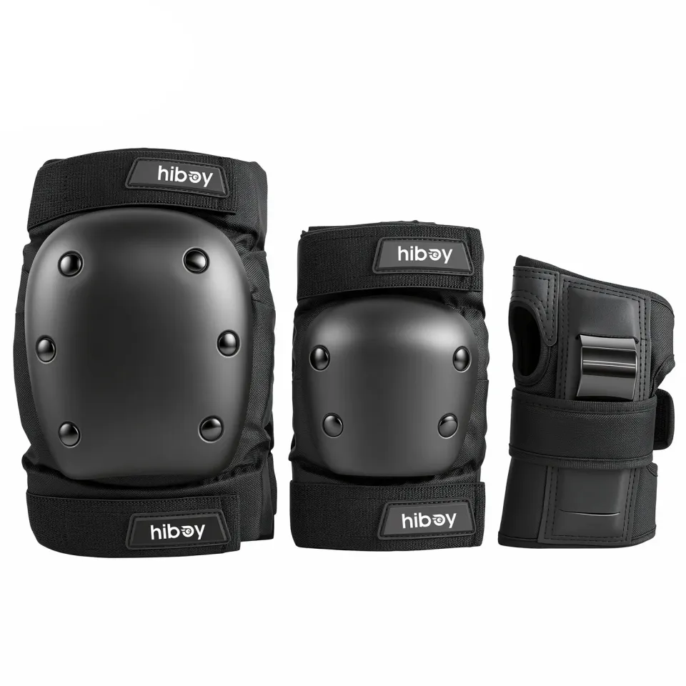 Hiboy 3-in-1 skyddsset knä armbåge handled storlek M EVA
