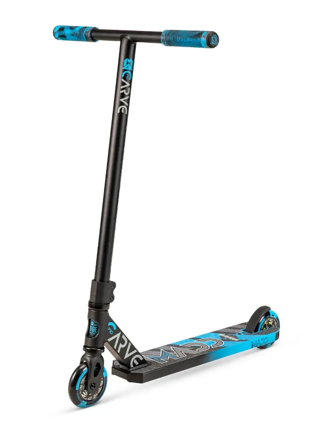Madd Gear Carve Pro-X tricksparkcykel svart blå barn