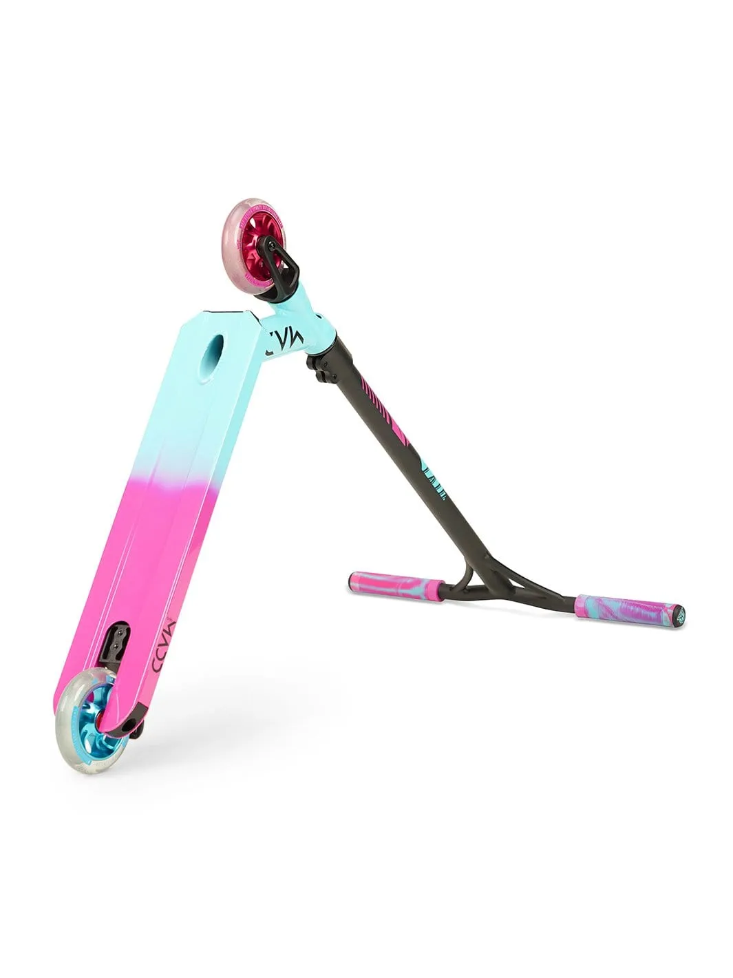 Madd Gear Kick Extreme sparkcykel teal pink fullsize