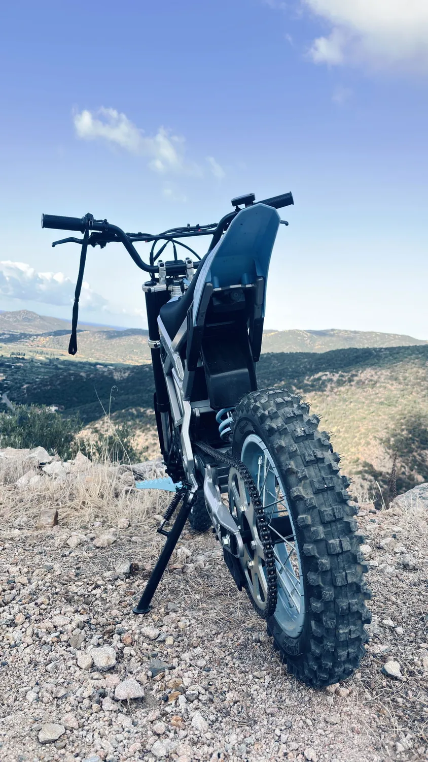 Aovo Aptum 01 AP-2C eldirtbike svart 1000W