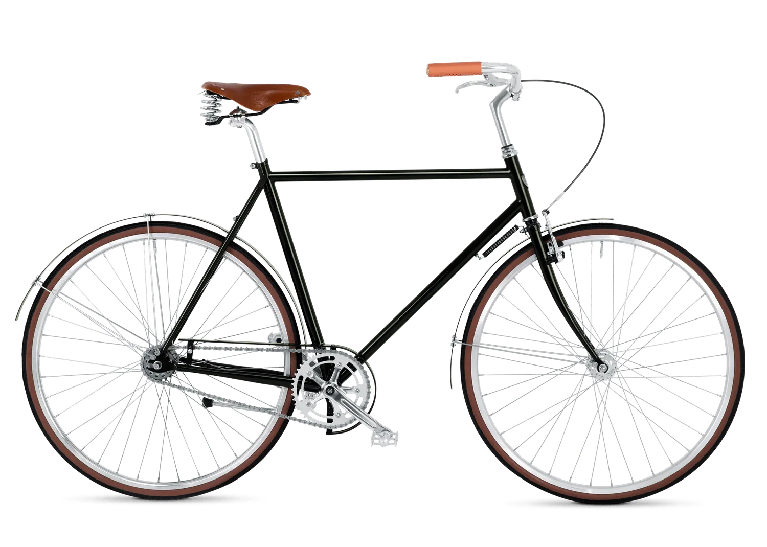 BikeID Majestic 7 elcykel Deep Green 7-växlad