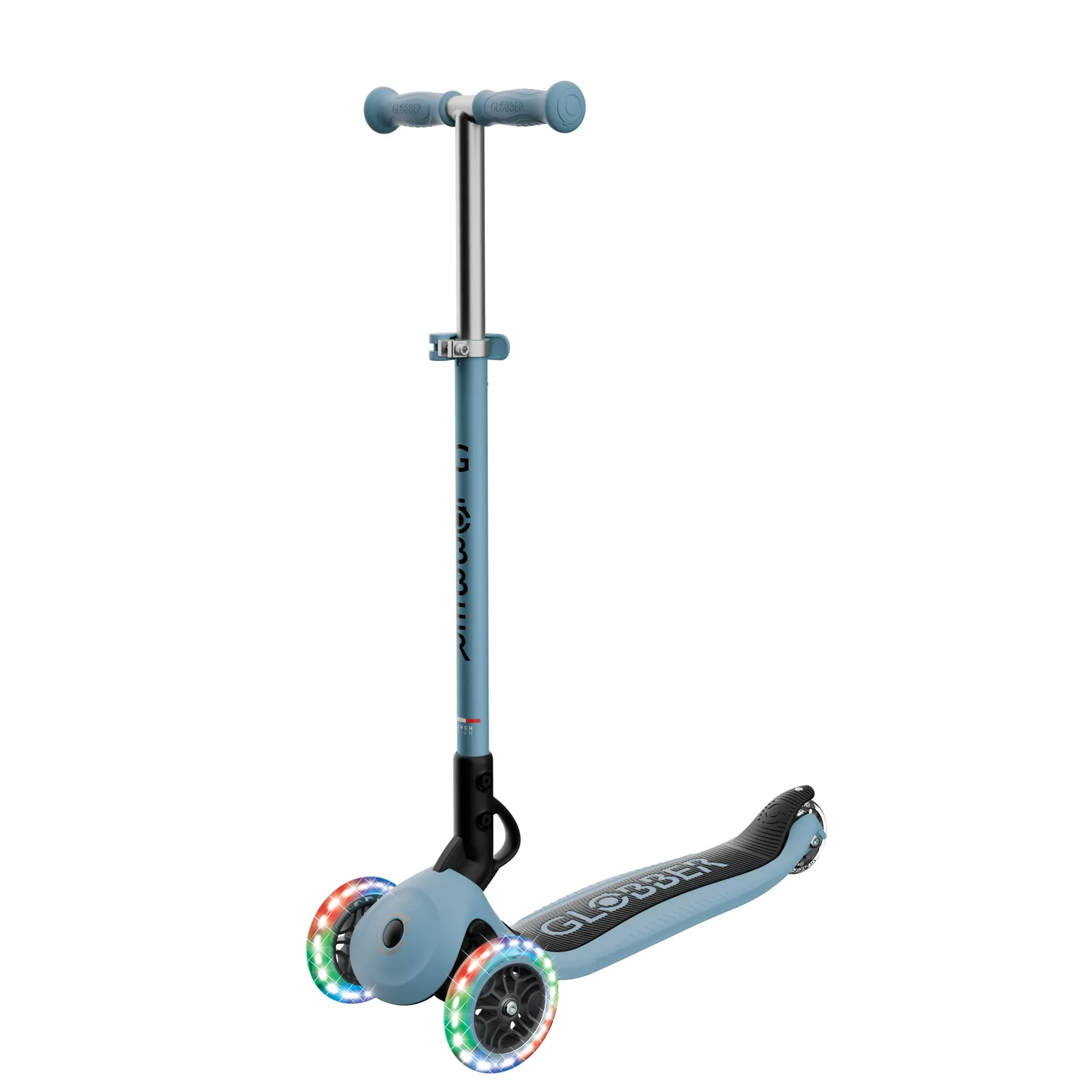 Globber Go Up Flip Lights 360 sparkcykel med sits 3-i-1