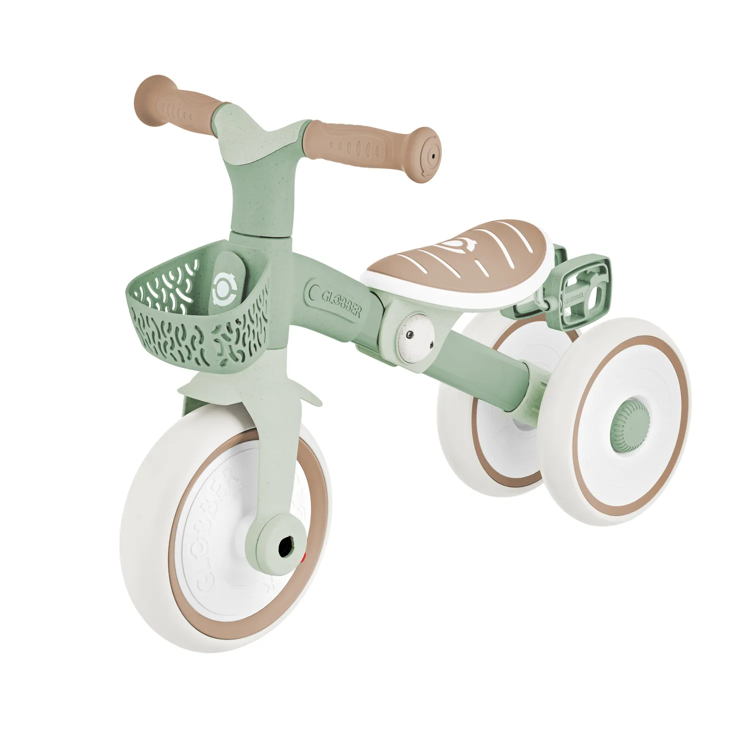 Globber Learning Trike 2in1 Plus trehjuling Sunshine