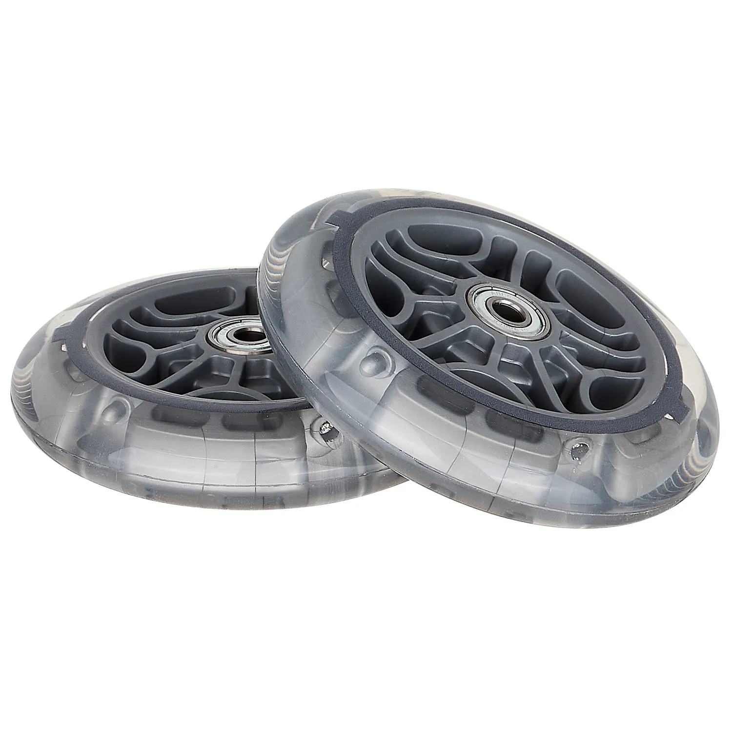 Globber 121mm Light-Up hjul sparkcykel 2-pack LED