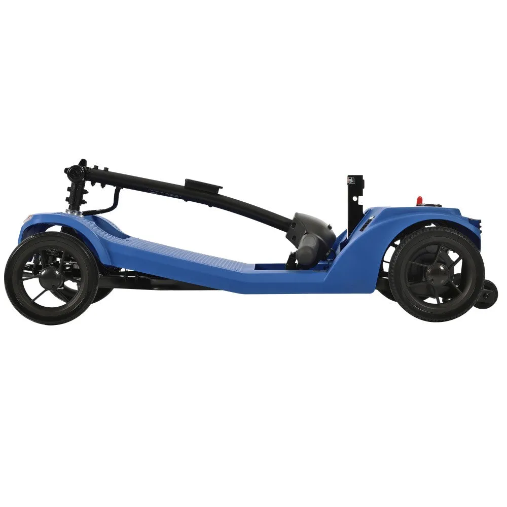 AOVO S2 elscooter svart hopfällbar promenad