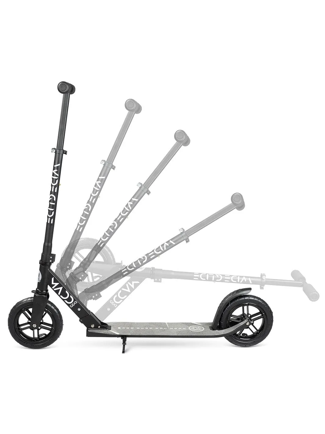MGP Wide Glide Commuter sparkcykel svart hopfällbar