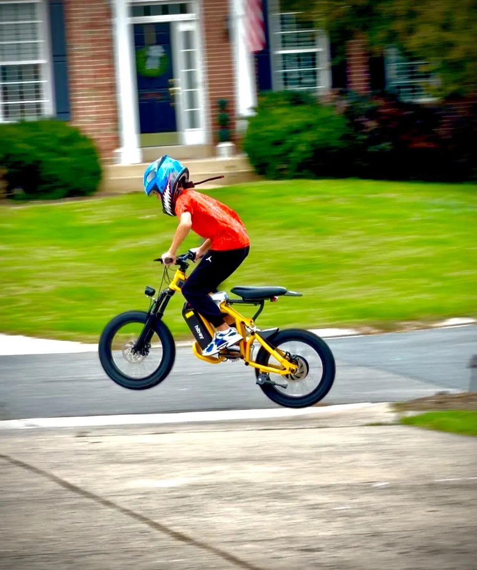 Hiboy DM14 eldirtbike barn gul