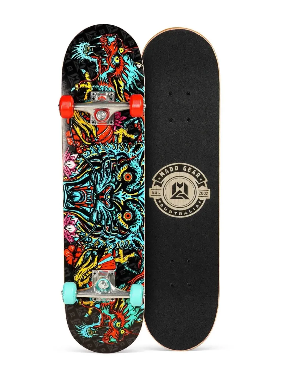 MGP Nollie Spec skateboard 31 tum Prismatic Power nybörjare
