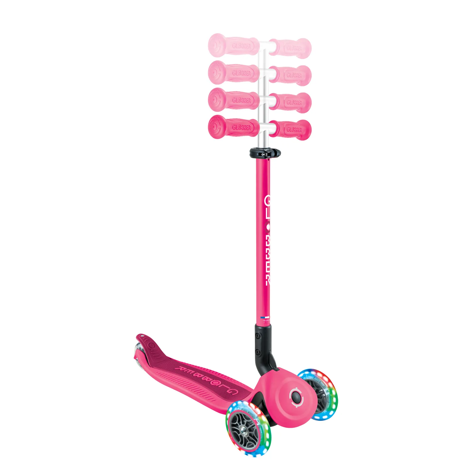 Globber Go Up Active Lights sparkcykel sits 15 mån-9 år