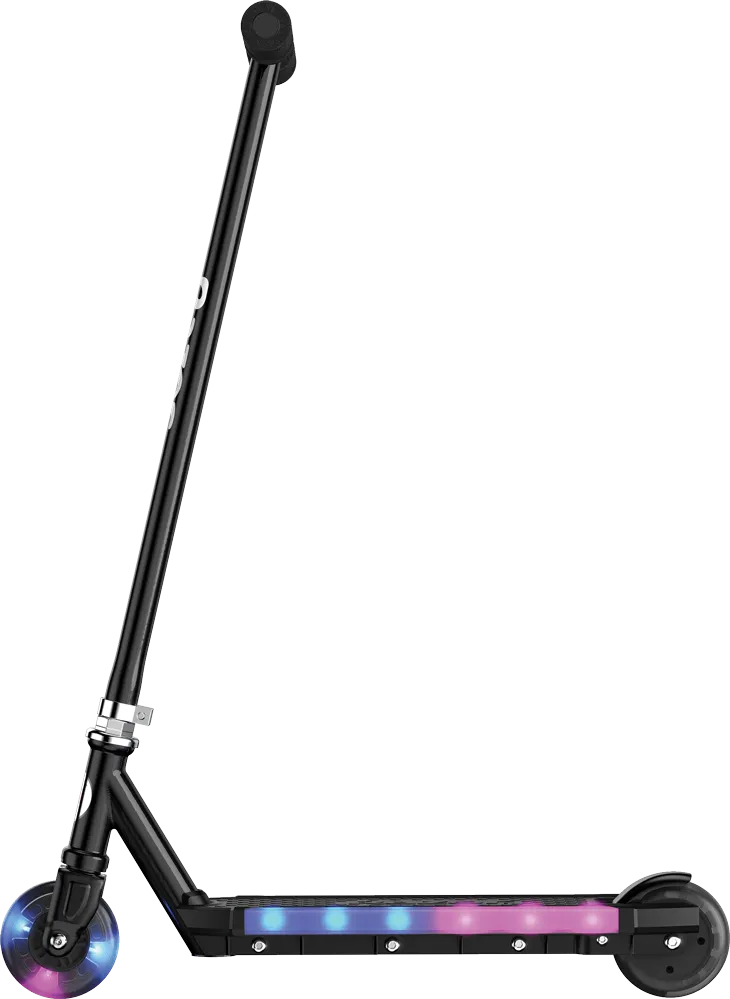 Razor Kick2Glow sparkcykel svart LED-ljus