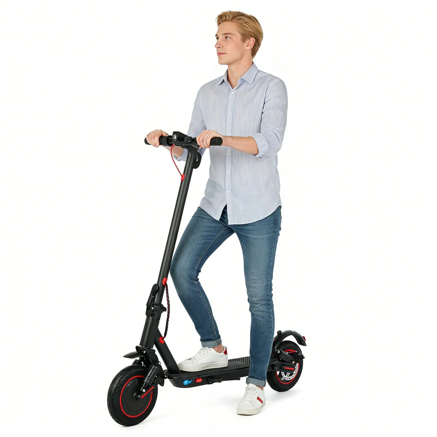 Aovo T1 Pro elsparkcykel 350W hopfällbar