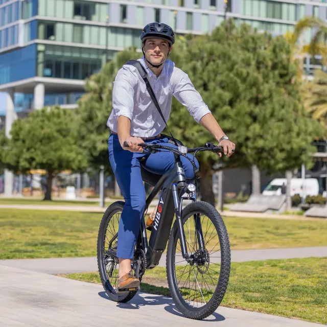 Hiboy P7 elcykel svart renoverad pendlare