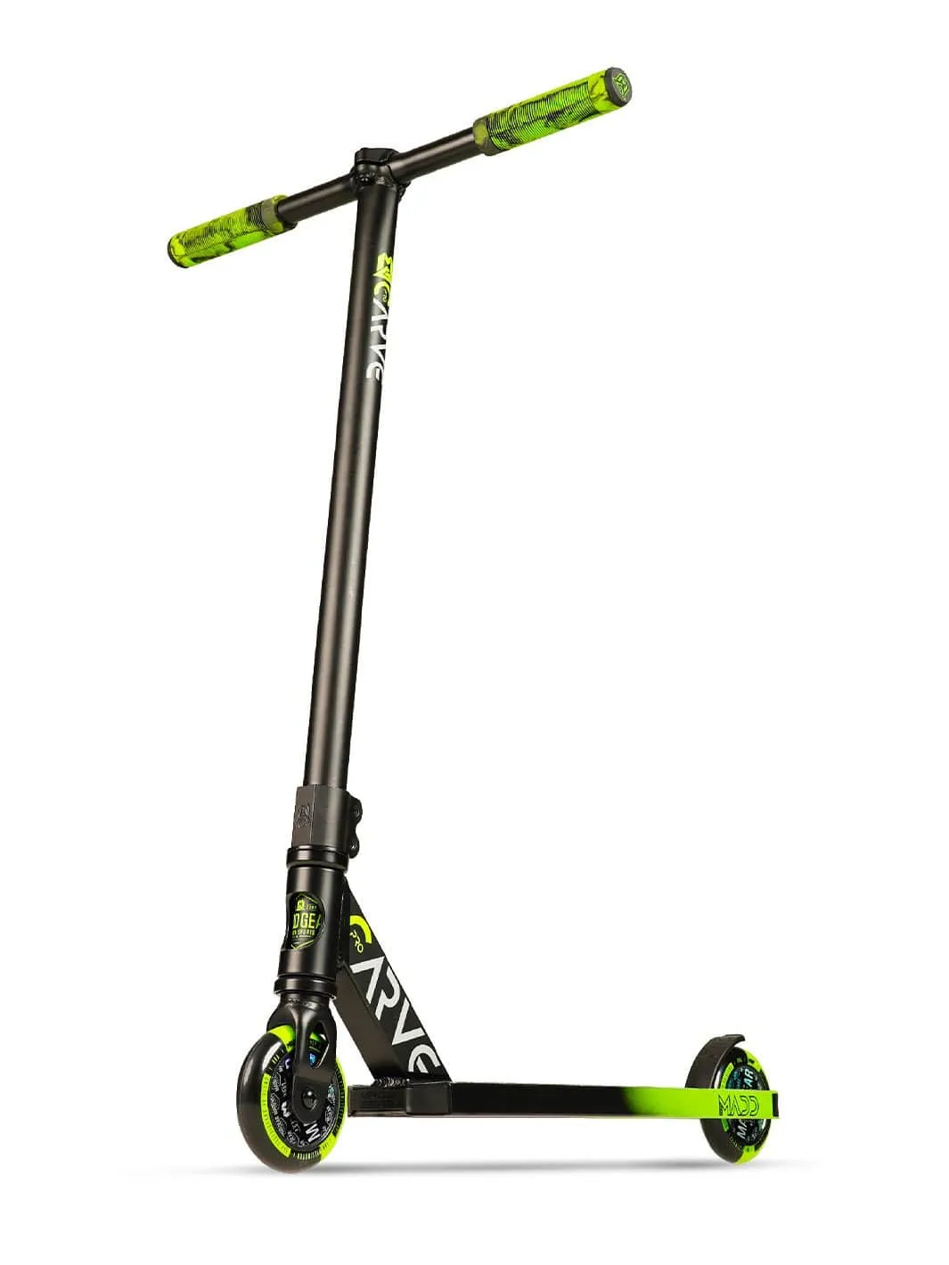MGP Carve Pro tricksparkcykel svart grön barn