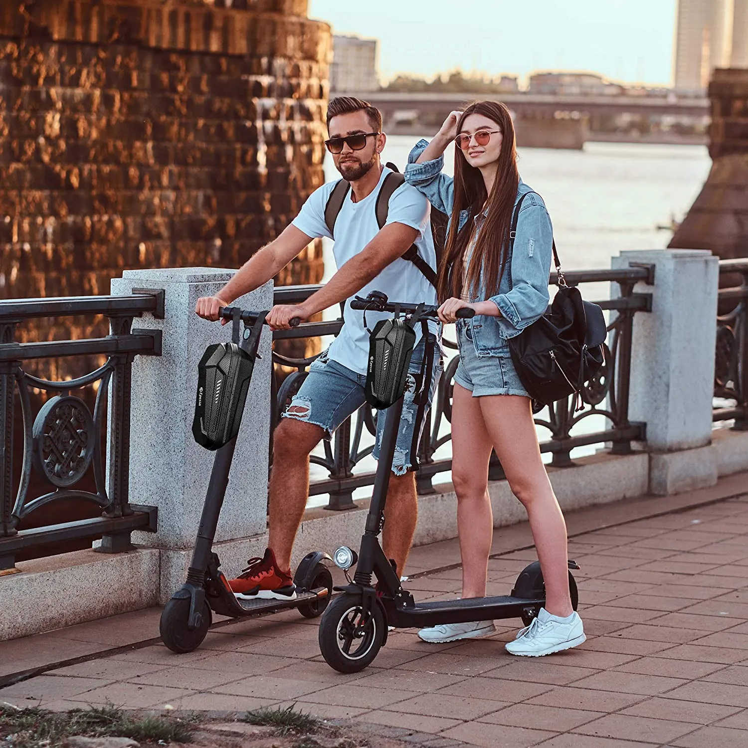Hiboy elsparkcykel väska 3L vattentät PU