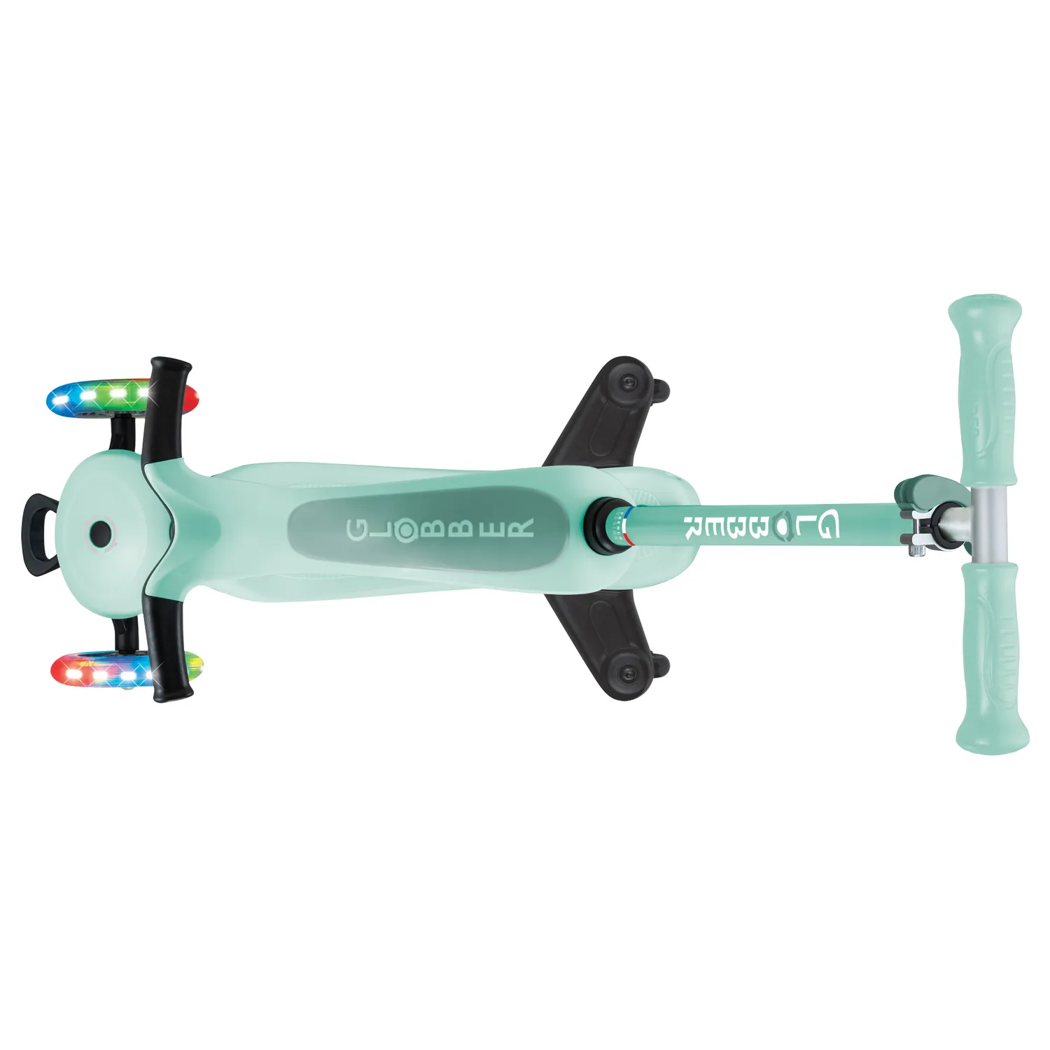 Globber Go-Up Sporty Lights 360 sparkcykel med sits LED