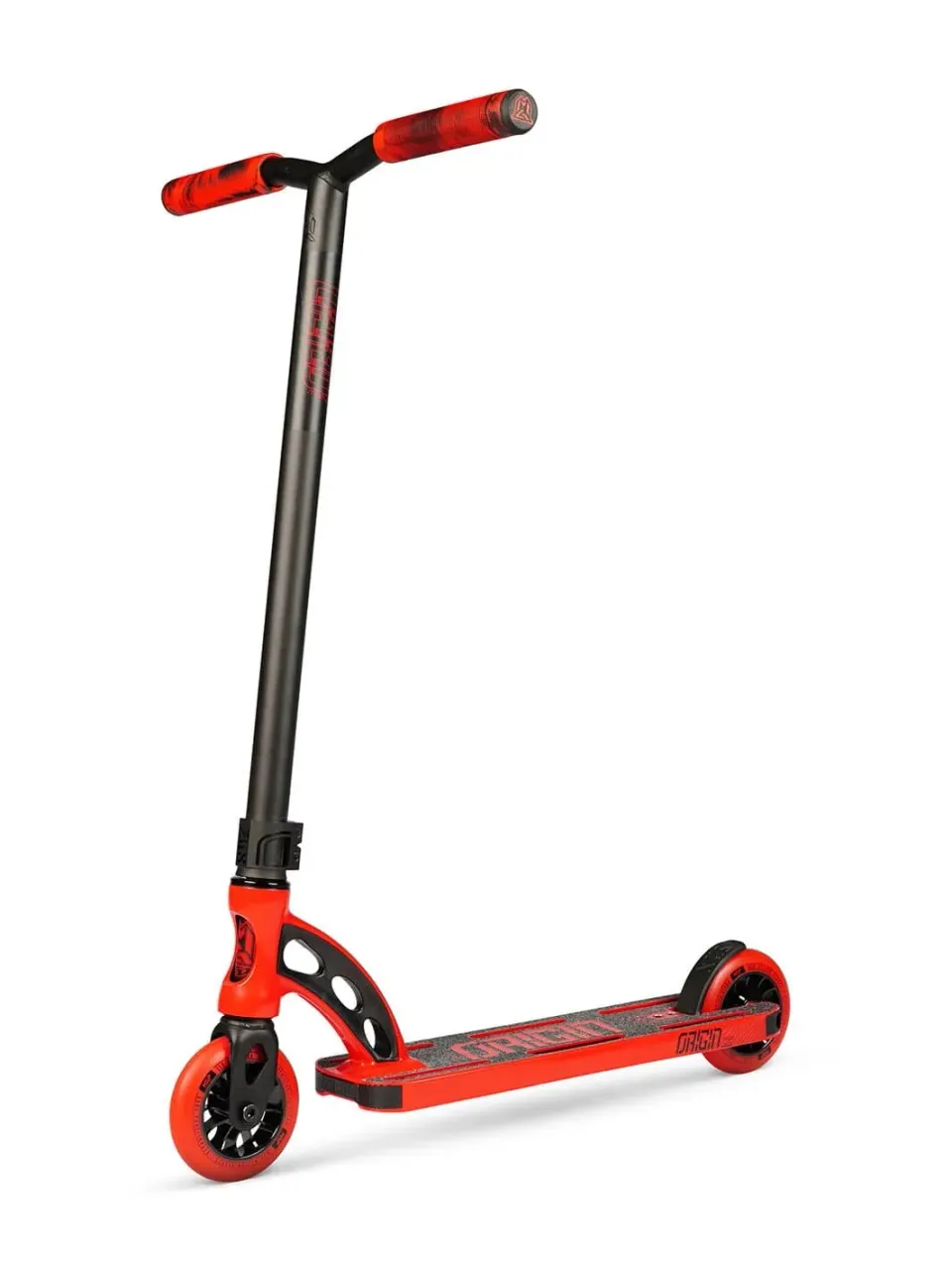 MGP Origin Shredder tricksparkcykel röd svart för nybörjare
