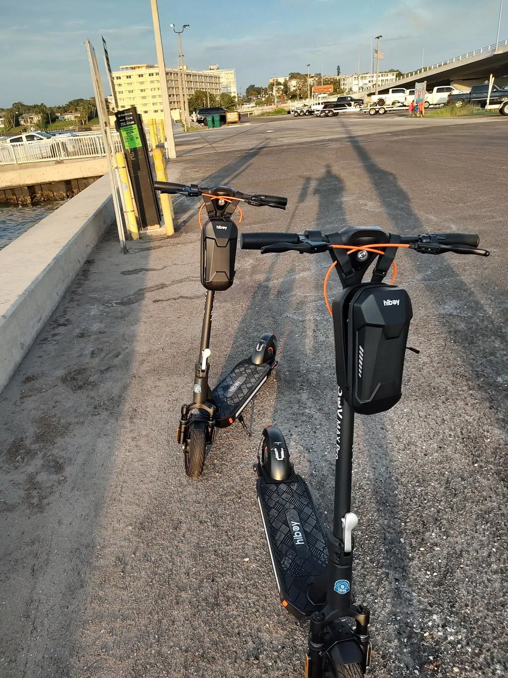 Hiboy elsparkcykel väska 3L vattentät PU