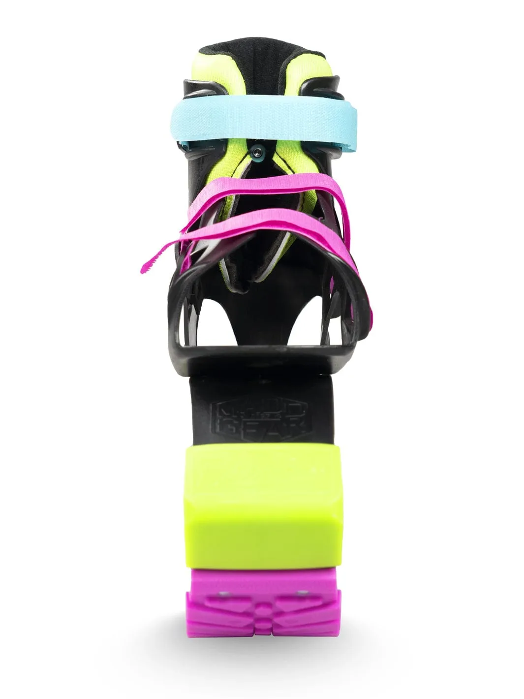 MGP Boost Boots hoppskor rosa lime US 3-6 ljus