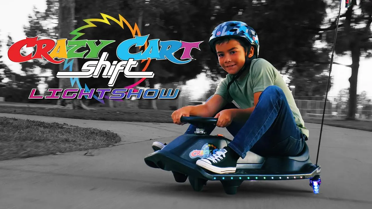 Razor Crazy Cart Shift Lightshow Pro driftkart med ljus