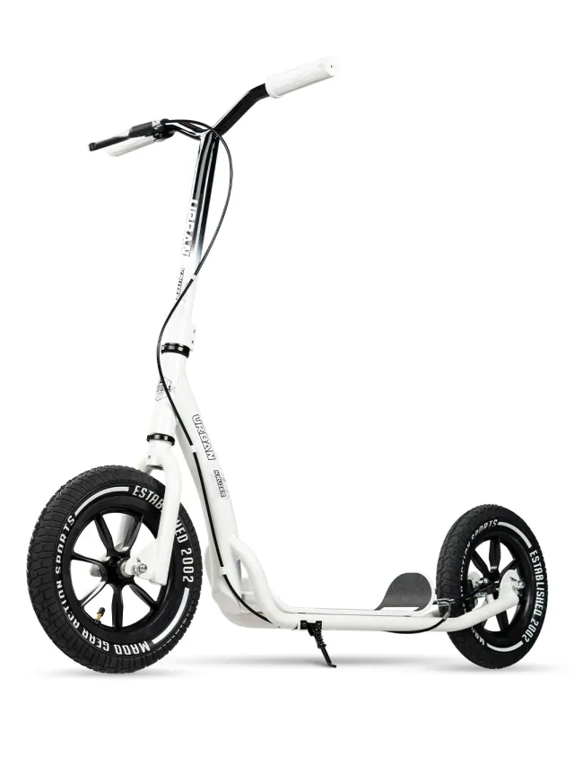 MGP Urban Glide Commuter sparkcykel vit 12 tum