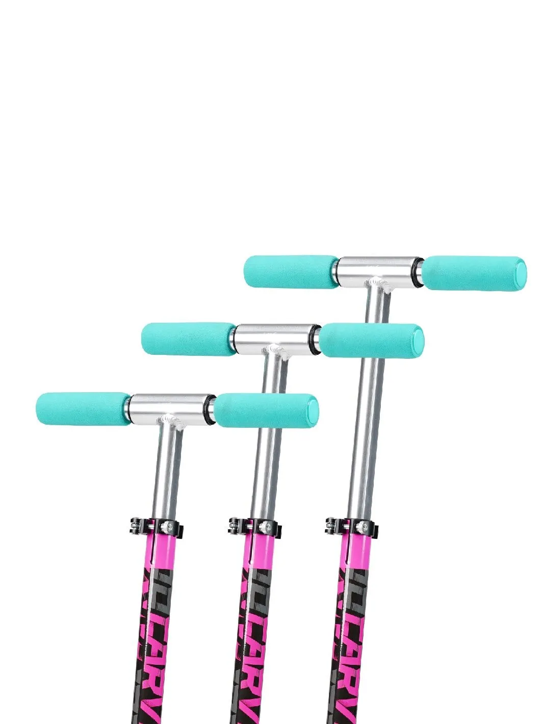 MGP Carve 100 sparkcykel rosa turkos hopfällbar