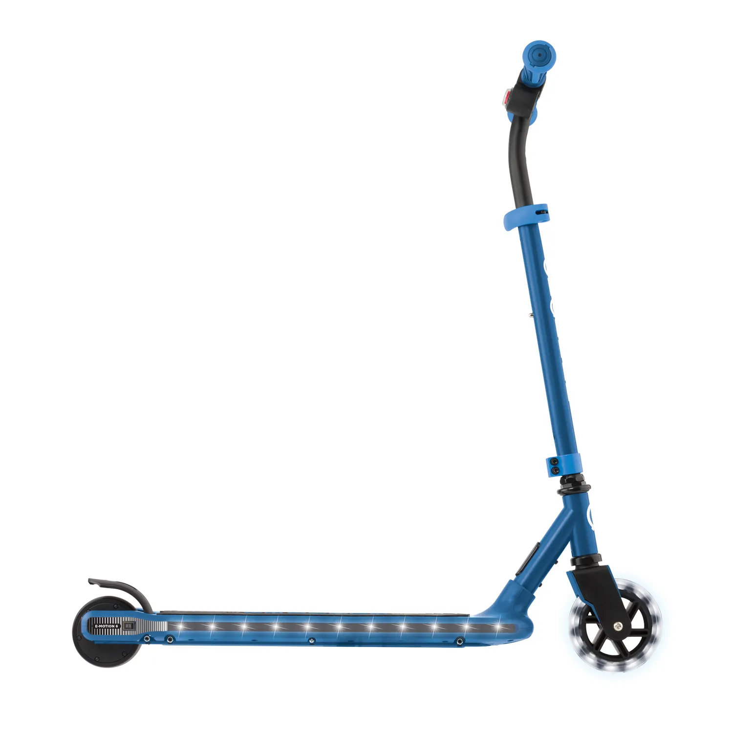 Globber E-Motion 6 elsparkcykel barn lysande däck