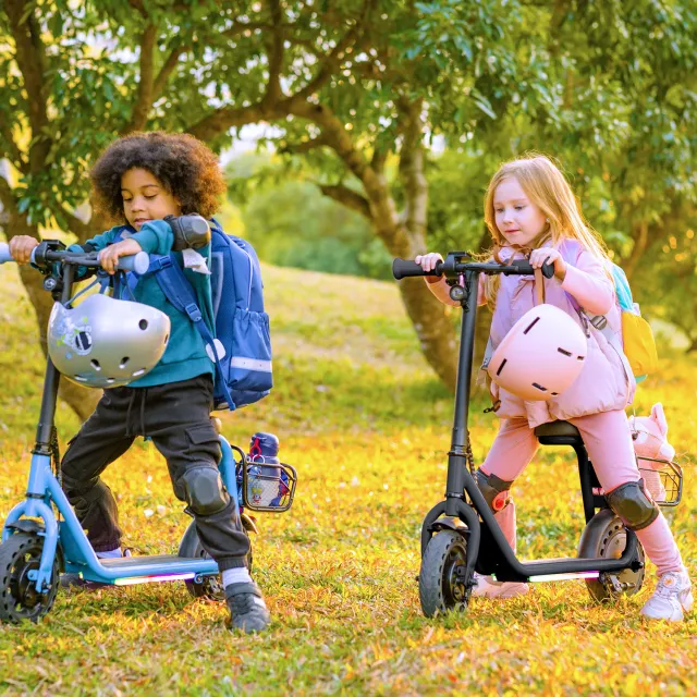 Hiboy Q2 Lite elsparkcykel barn blå renoverad 5–8 år