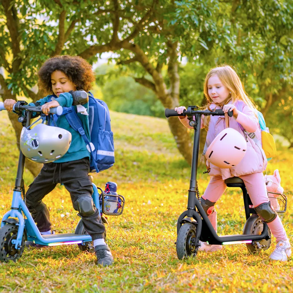 Hiboy Q2 Lite elsparkcykel barn blå renoverad 5–8 år
