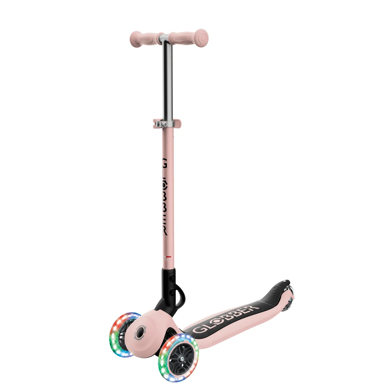 Globber GO-UP Flip Lights sparkcykel 3in1 sadel