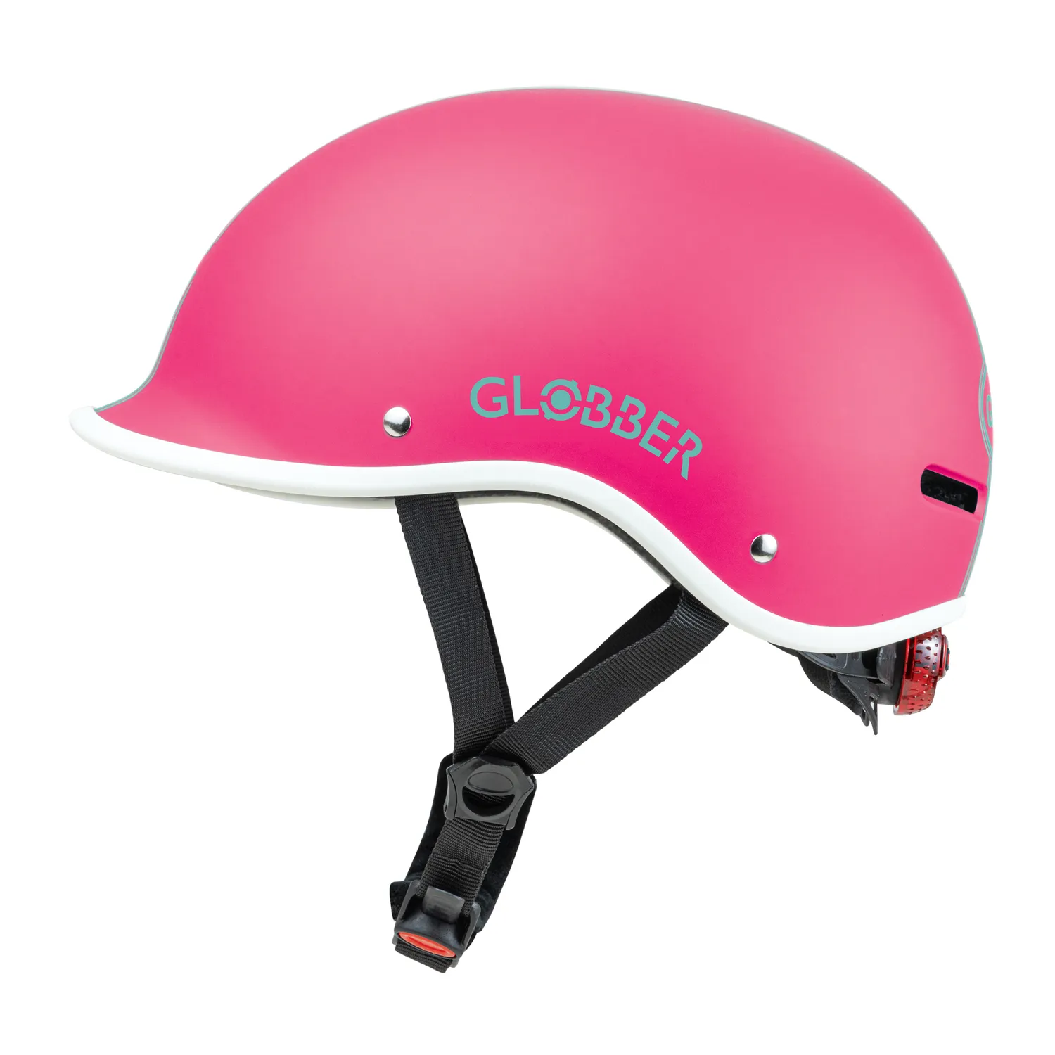 Globber Ultimum barnhjälm S/M 51-55cm med LED-bakljus
