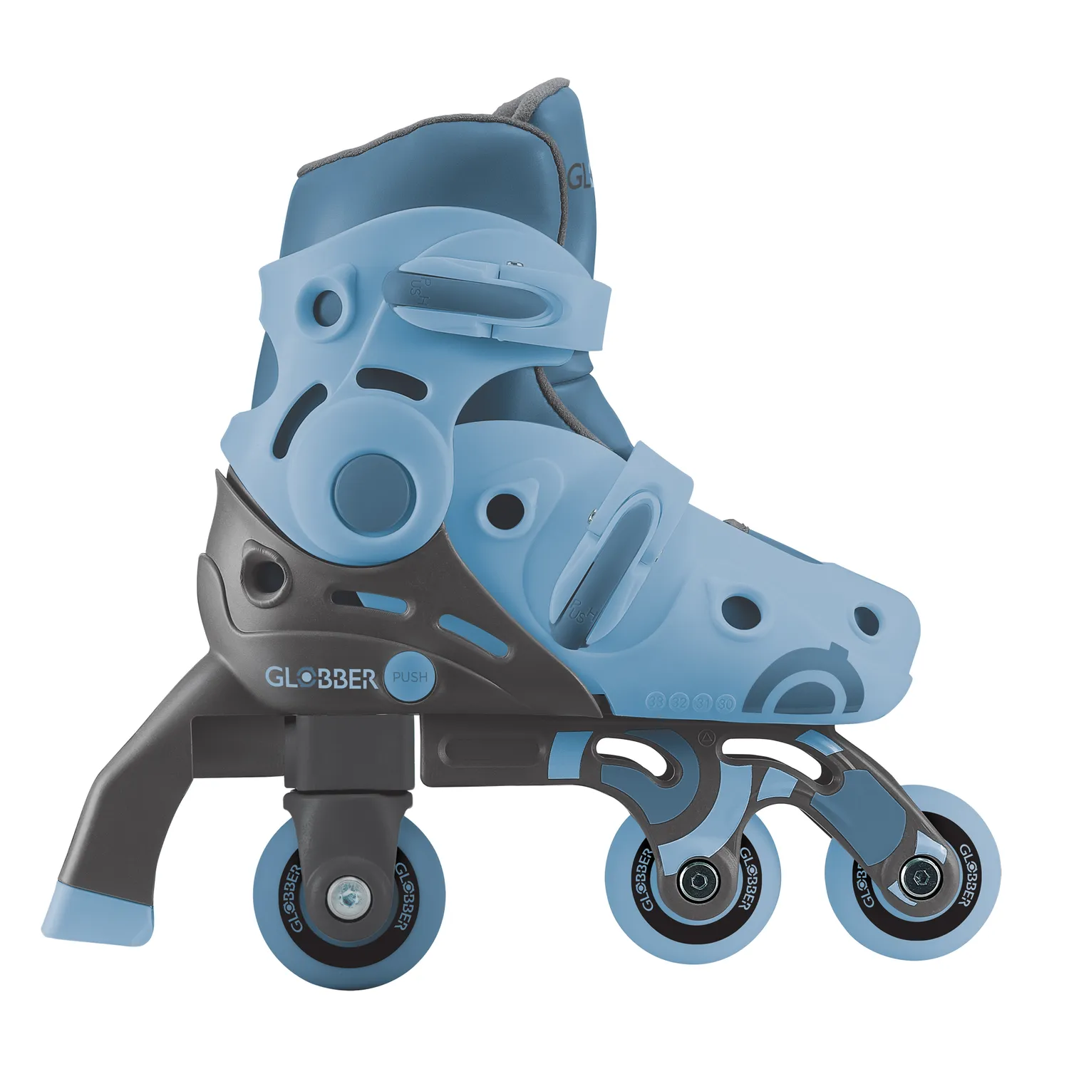 Globber Learning Skates 2in1 rullskridskor barn justerbara