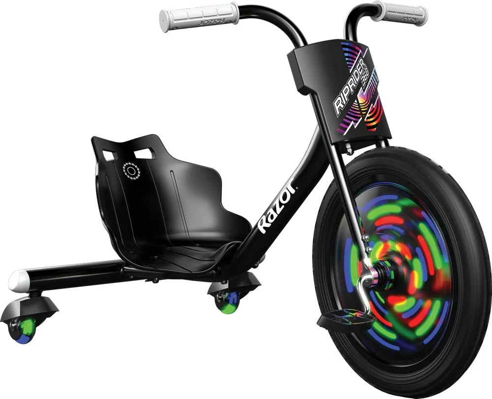 Razor RipRider 360 Lightshow trehjuling drift
