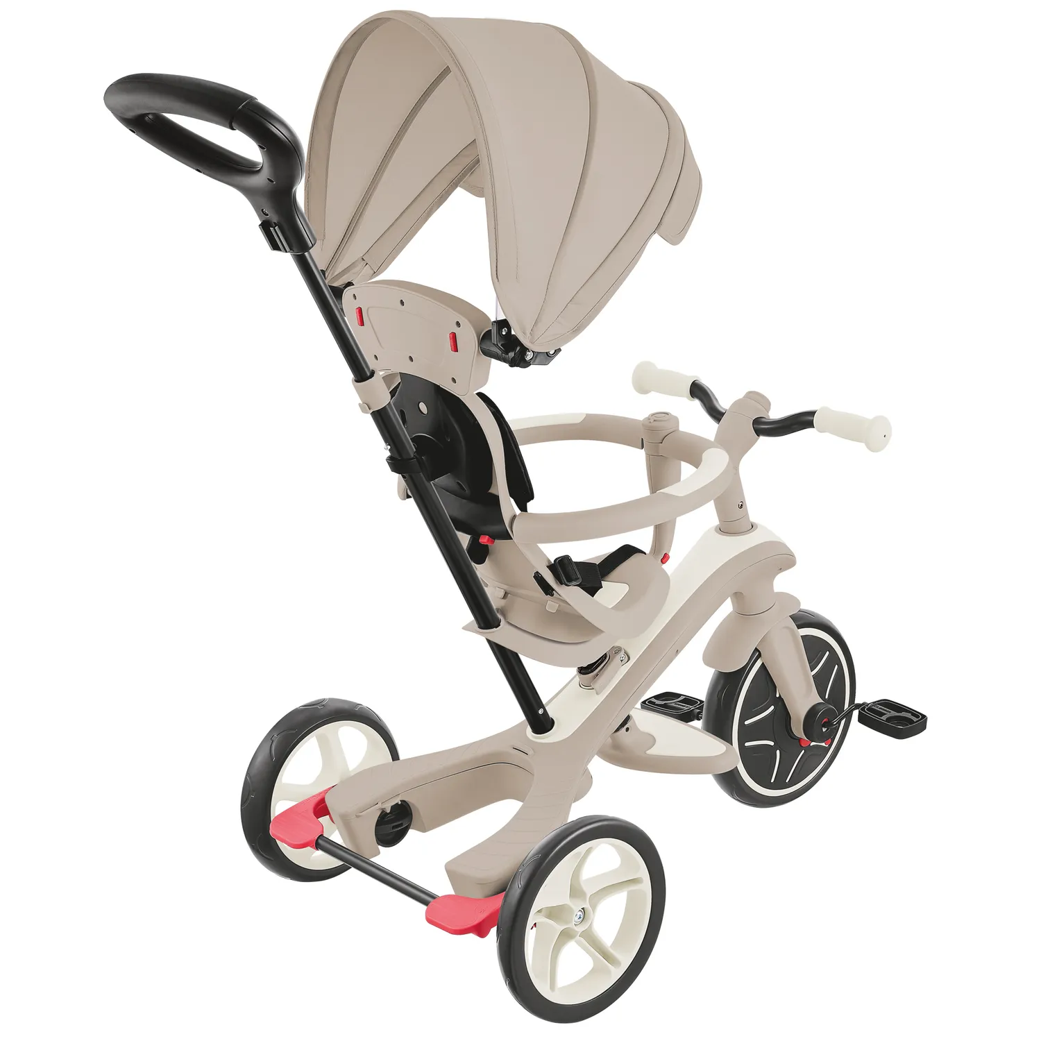 Globber Explorer Trike 4in1 Sunshine trehjuling återvunnen plast