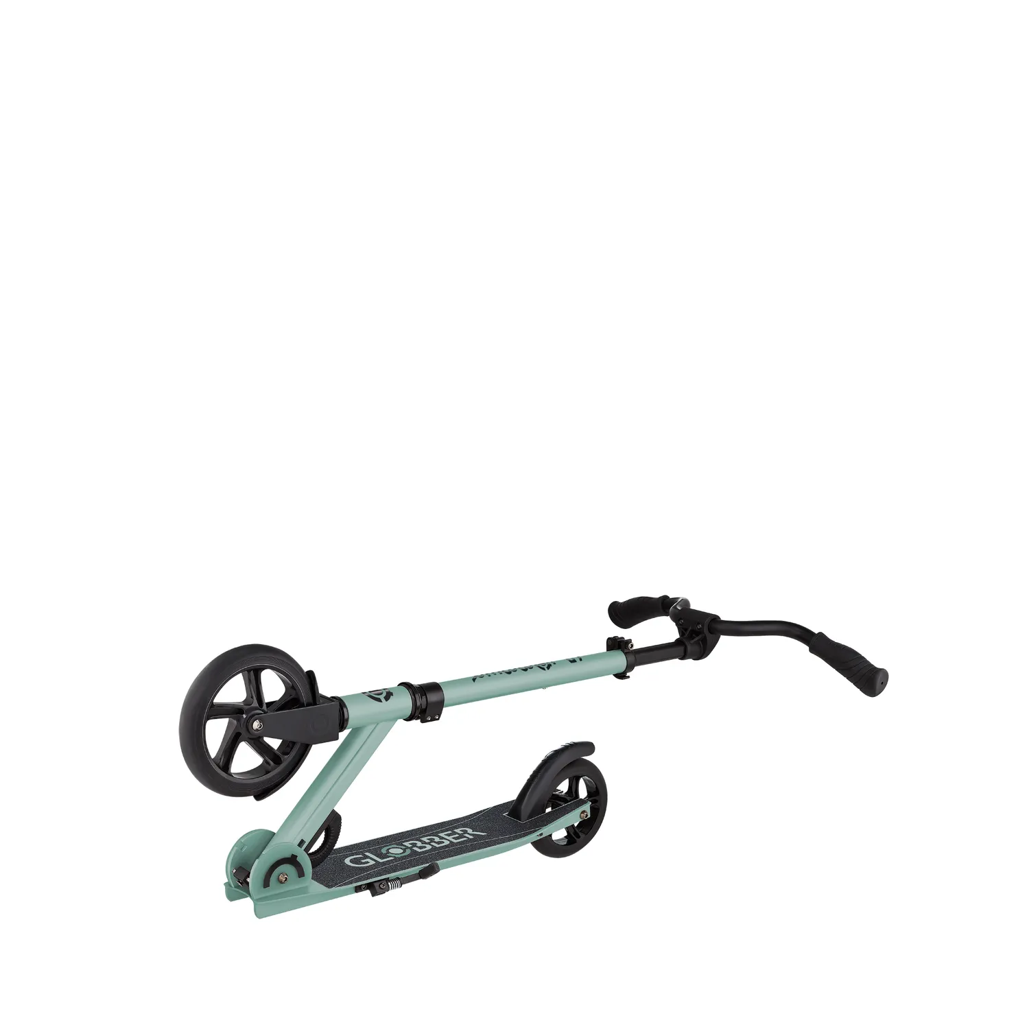 Globber Rider sparkcykel 2-hjul hopfällbar med chopperstyre