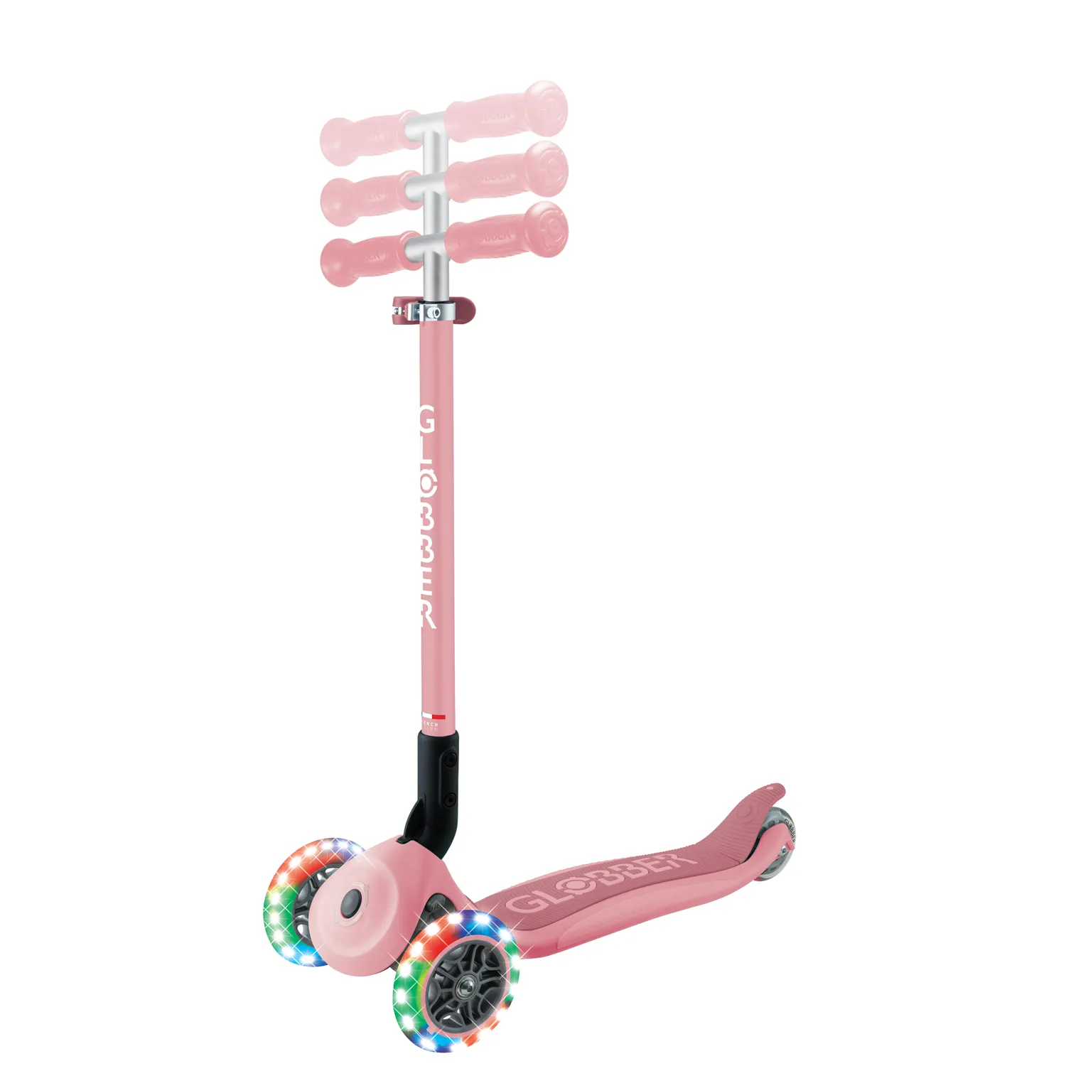 Globber Primo Foldable Lights sparkcykel 3-hjulig LED