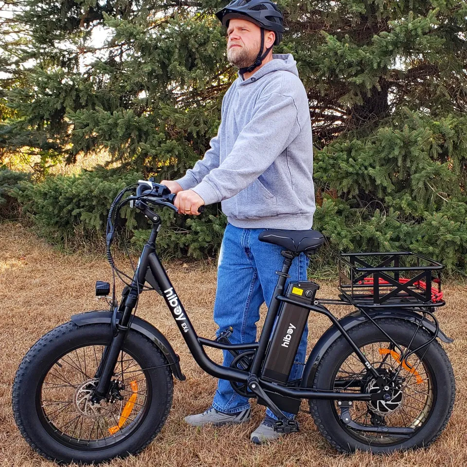 Hiboy EX6 elcykel renoverad svart