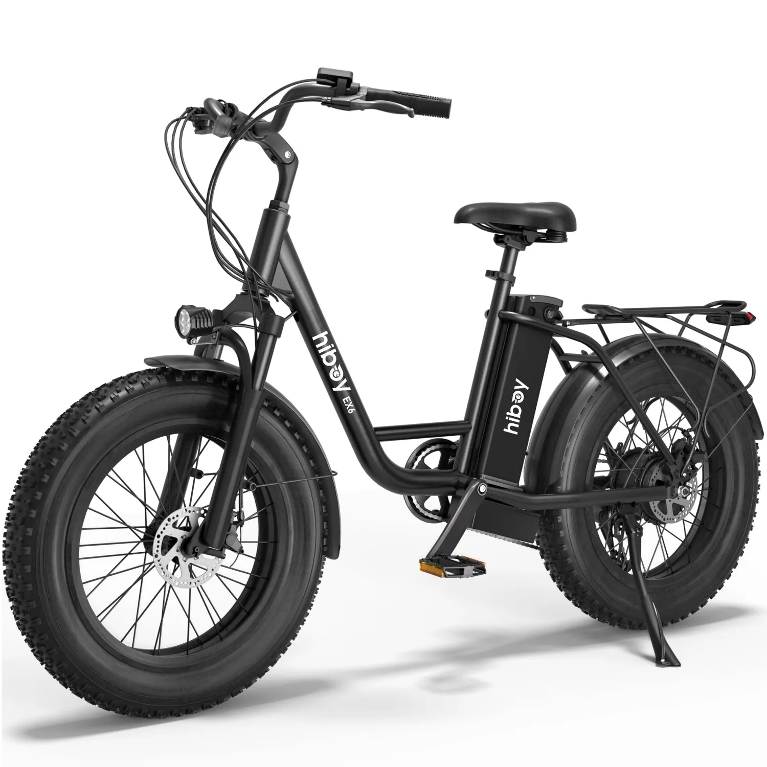 Hiboy EX6 elcykel renoverad svart