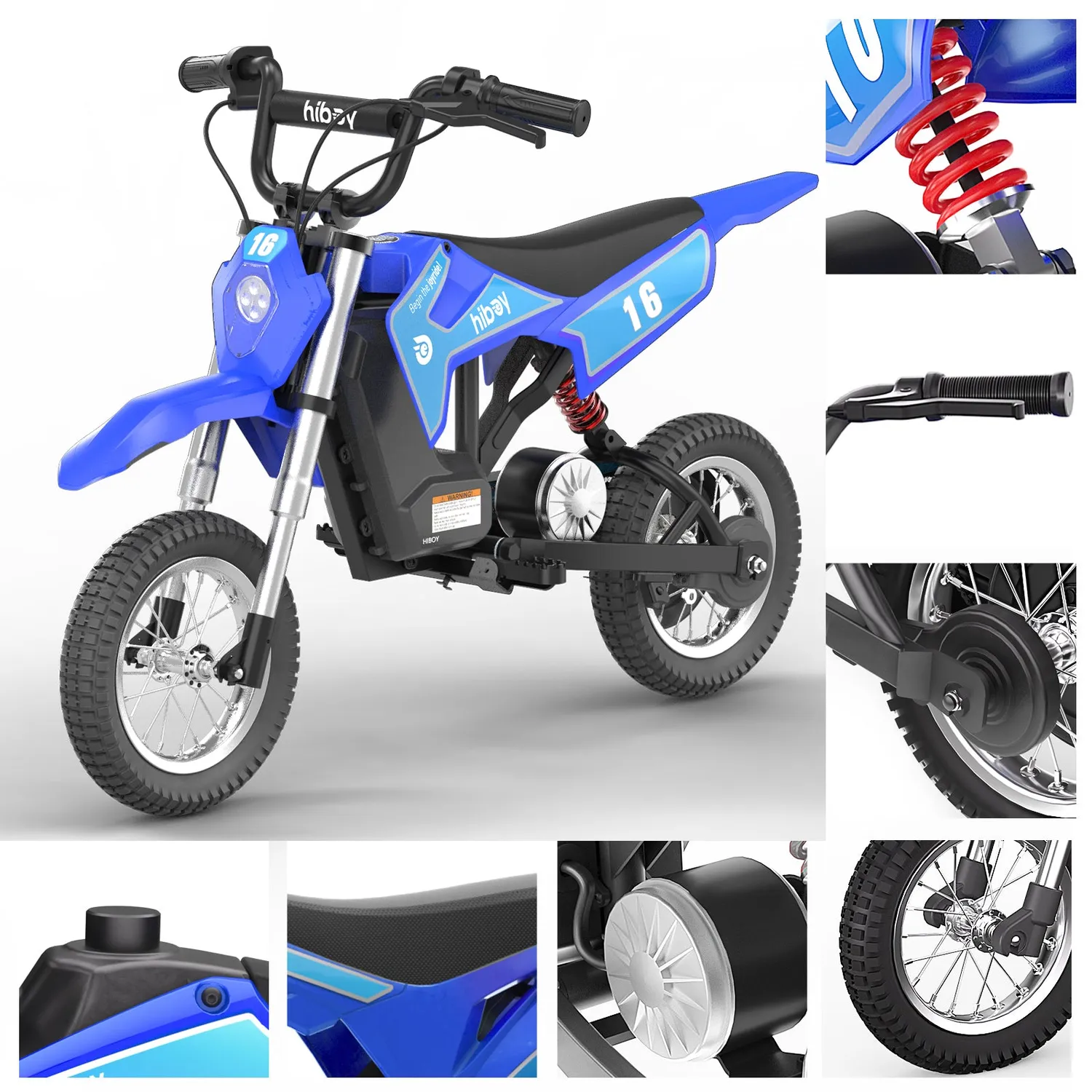 Hiboy DK1 eldirtbike barn 3–10 år