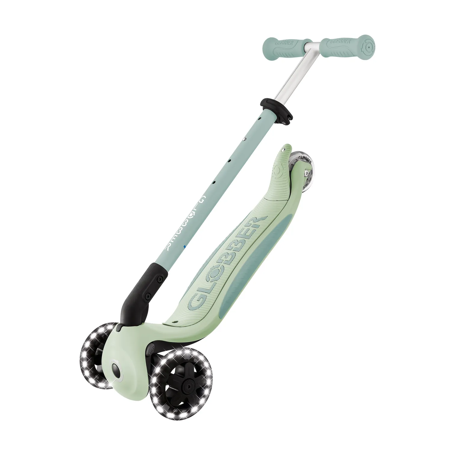 Globber Go Up Baby Lights 360 sparkcykel med sits