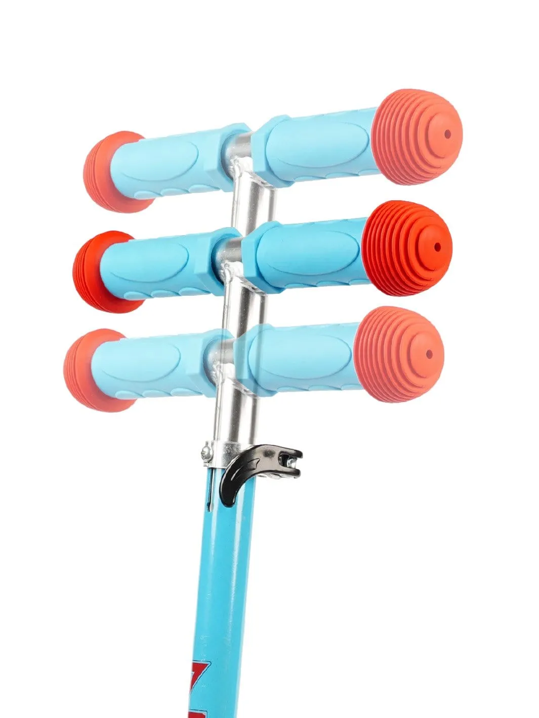 Zycom Zipper sparkcykel 3-hjul röd blå med hjälm