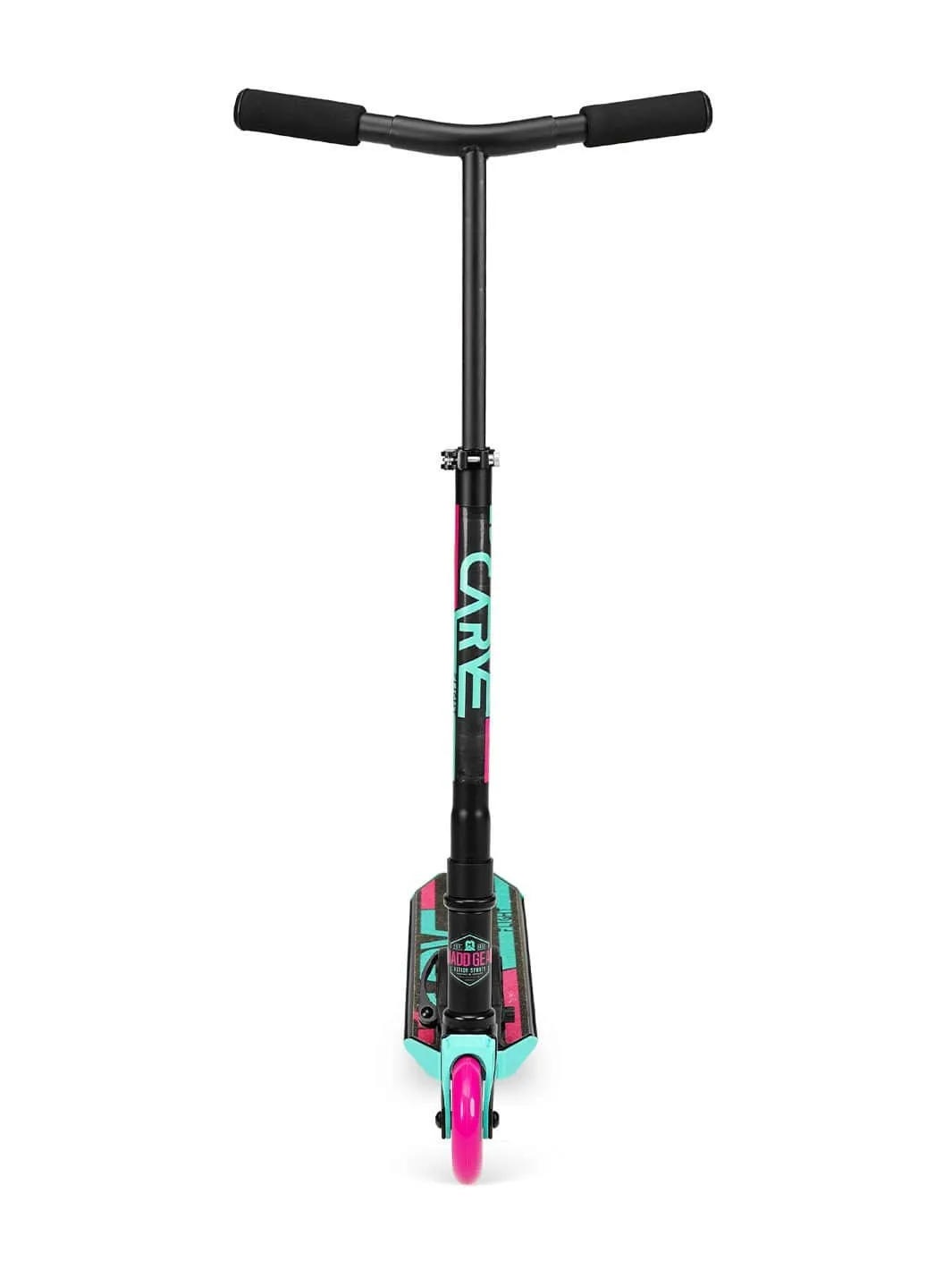 Madd Gear Flight Light-Up sparkcykel rosa-turkos med ljusplatta