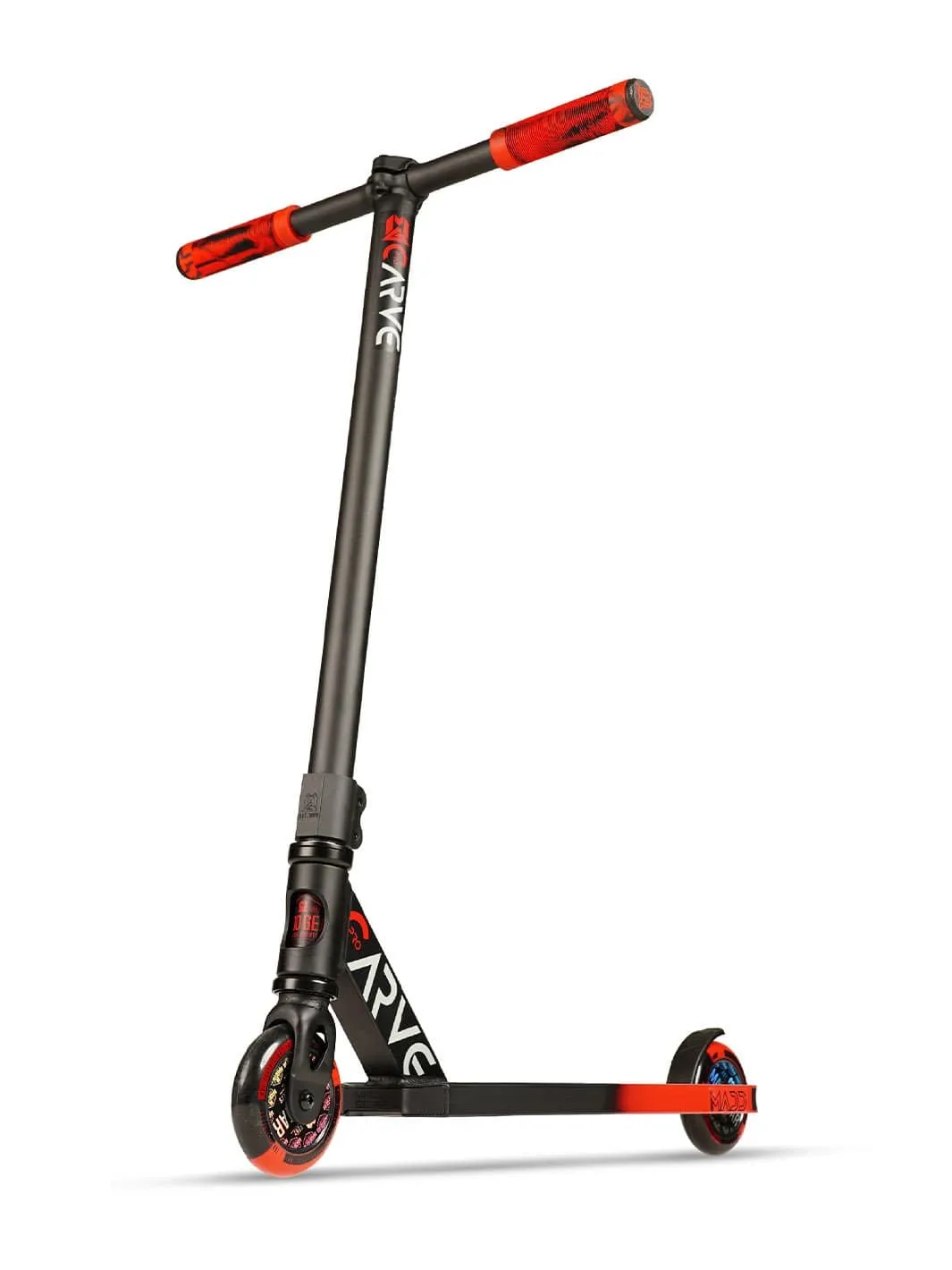 MGP Carve Pro tricksparkcykel svart röd barn